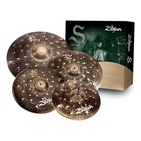 Platillo Kit De Platos De Percusión Zildjian Sd4680 Negro