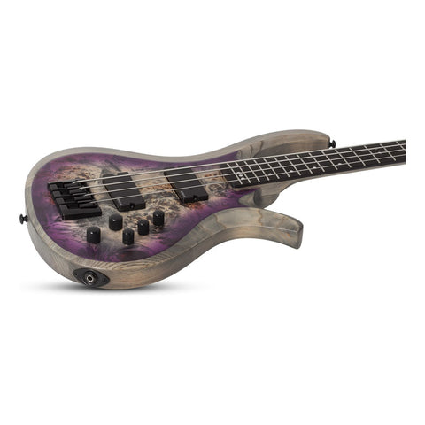 Bajo 4 Cuerdas Schecter Riot-4 Bass Aurora Burst Diestro Índigo 4