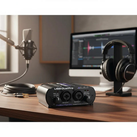 Preamplificador De Audio Profesional Art Usb Dual Pre