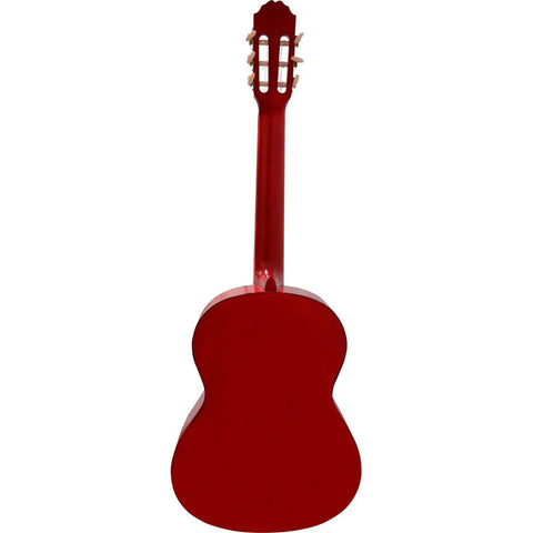 Guitarra Clásica Concierto Escala 4/4 Roja Gewa Ps510153 Rojo