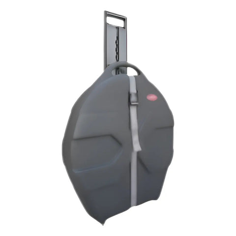 Estuche Rígido Platillos 24 Pulgadas Skb Con Llantas Funda Negra Negro