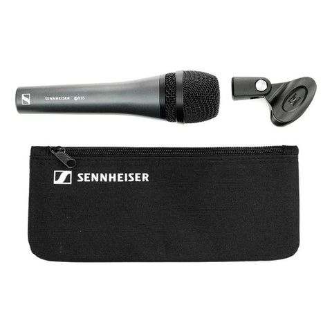 Micrófono Dinámico Cardioide P/voz Y Habla Sennheiser E835 Negro