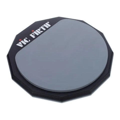 Practicador Para Bateria De 6 PuLG Una Cara, Vic Firth Pad6 Black Grey