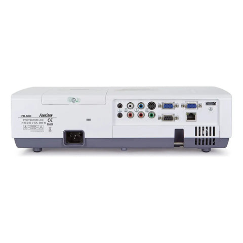 Proyector Lcd Fonestar Pr-5200 Xga 5200 Lm Hdmi Lámpara Halógena Blanco