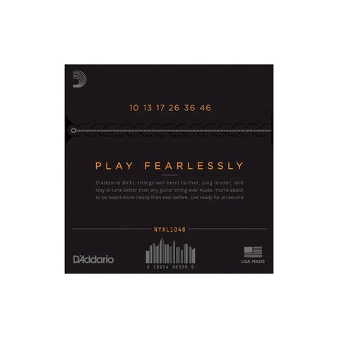 Cuerda La Para Guitarra Eléctrica D'addario Daddario Nyxl1046