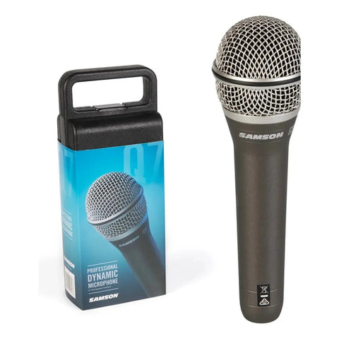Micrófono Samson Q7 Dinámico Supercardioide Color Negro