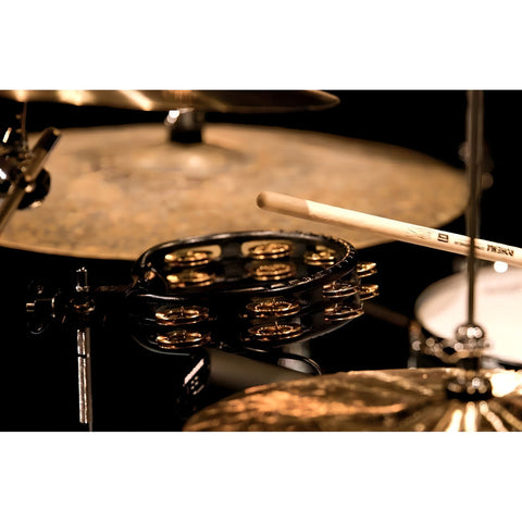 Meinl Tmt2b-bk Pandero Para Contratiempos Hi Hats De Batería Color Negro