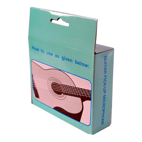 Pastilla De Contacto Para Guitarra Acustica, New Beat Pu35 Rojo