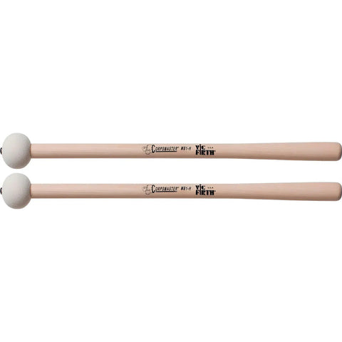 Baqueton Para Bombo Cabeza Dura Pequeña Vic Firth Mb1h Natural