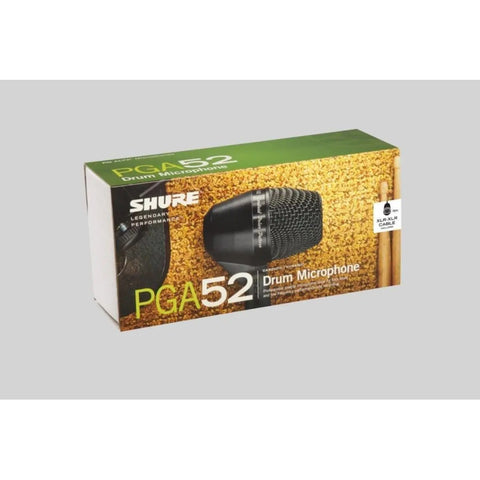 Pga52-xlr Shure Microfono Negro