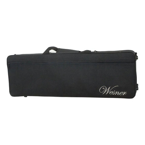 Saxofón Soprano Bb Llave F Wesner Sss1000-g Laqueado Dorado Con Estuche