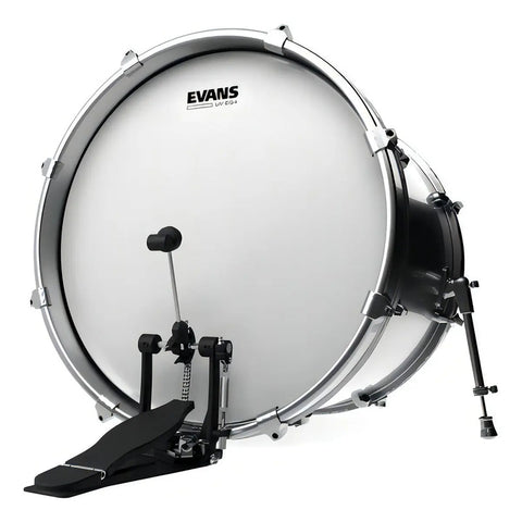 Parche De Golpe Para Bombo De 22 Pulgadas Evans Bd22gb4uv Blanco