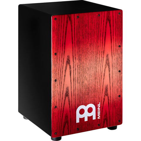 Cajón Acústico Meinl Headliner Mcaj100bk-trf Rojo Rojo