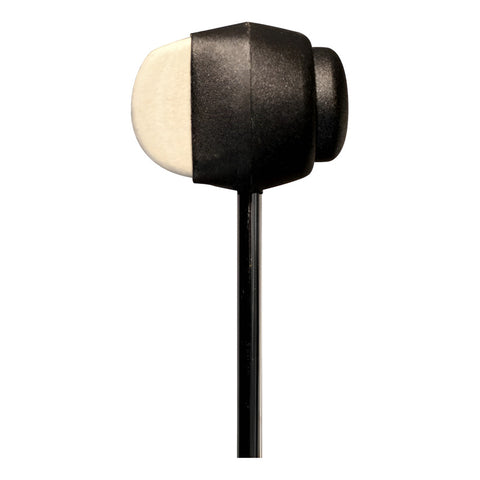 Baquetón P/pedal De Bombo Punta Goma Y Felpa New Beat B17a Negro