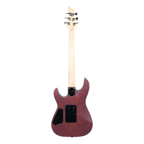 Guitarra Eléctrica Sólida Nogal, Sgr By Schecter C1 Fr Swn Diestro Nogal Satinado