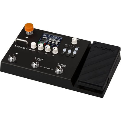 Pedal De Efecto Nux Mg-400 Negro