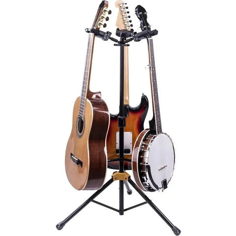 Hercules Gs432b Plus Atril Stand Soporte Pedestal Guitarra Color Negro