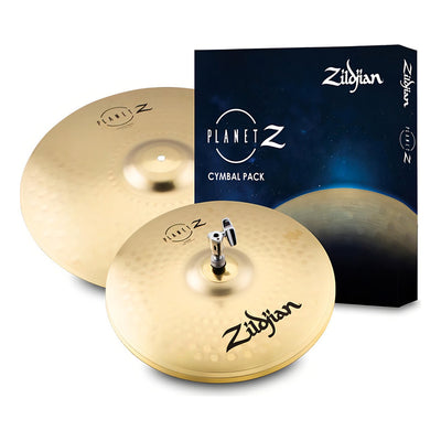 Set Zildjian Zp1418 Platillos Hi Hat Crash Con Palillos 5a