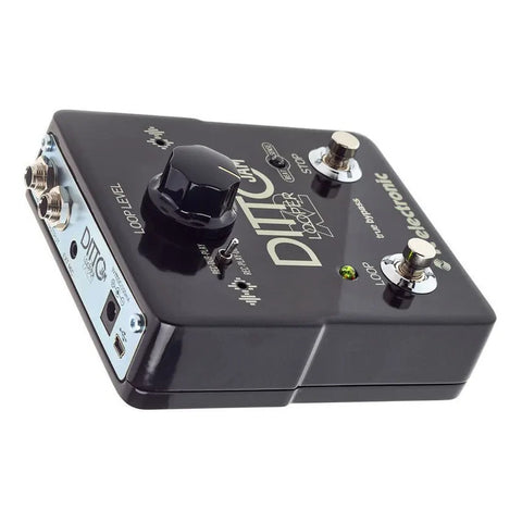 Pedal Para Guitarra Loop Tc Electronic Ditto Jam X2 Looper Negro