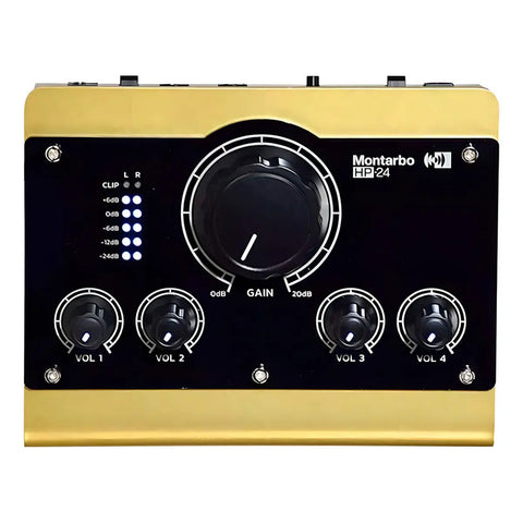 Amplificador Montarbo P/audifonos Hp-24
