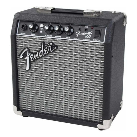 Amplificador Para Guitarra De 10w Fender Frontman Series 10g Negro/plata