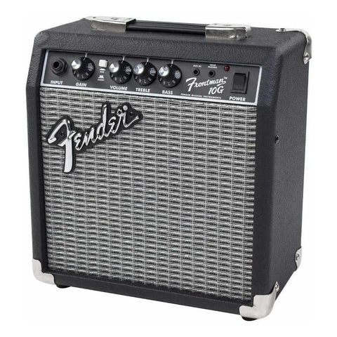 Amplificador Para Guitarra De 10w Fender Frontman Series 10g Negro/plata