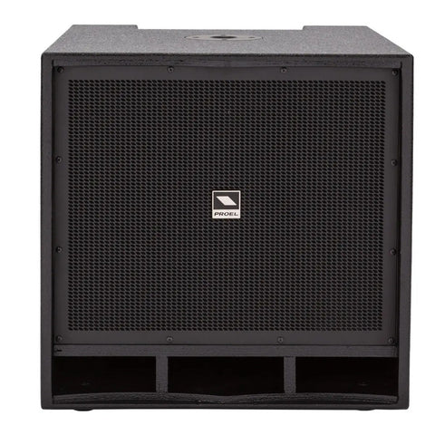 Sistema Activo 2 Satelites 8 PuLG Subwoofer 12 Proel Lt812a Color Negro