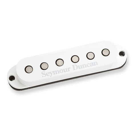 Pastilla Single-coil Seymour Duncan Sl-6 Custom Flat Rw Blanco