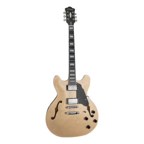 Guitarra Electrica Mars Hollowbody 335 Natural Diestro Natural