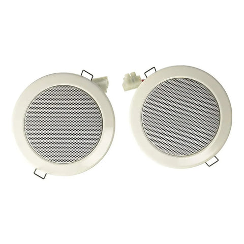 Kit De Sonido Fonestar Ks-03 Blanco Con Mp3 Amplificador Y Altavoces