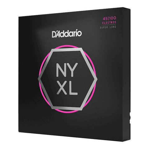 Juego De 4 Cuerdas Para Bajo .045-.100 Daddario Nyxl45100sl