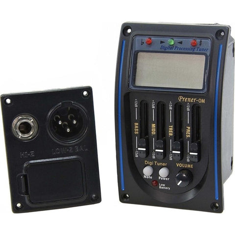 Pastilla Para Guitarra Acústica Eq 4 Bandas Belcat Prener-om