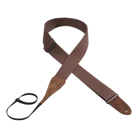 Tahali Levys P/guitarra Serie Cotton & Suede Mod. Mc8-a Marrón