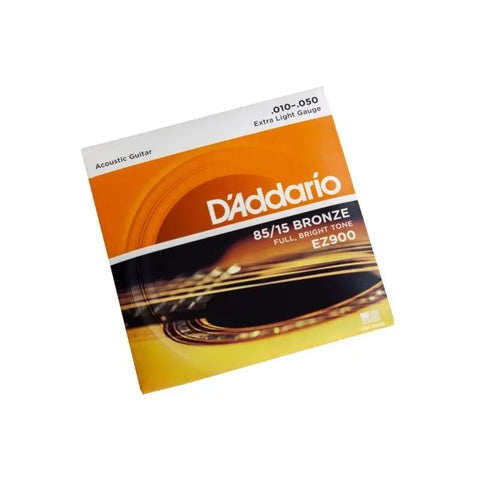 Encordado D'addario Ez900 Para Guitarra Acústica De 6 Cuerdas, Tensión .010