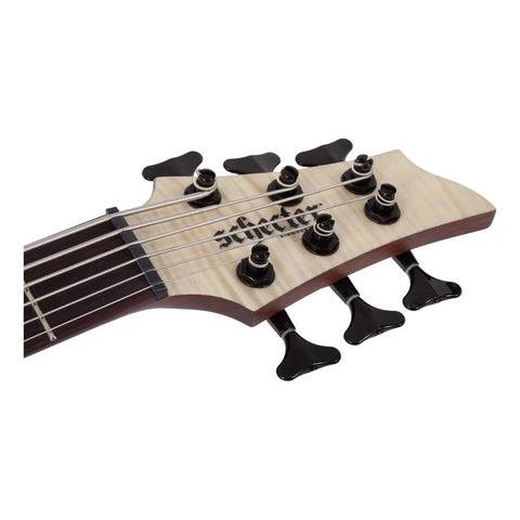 Bajo Eléctrico Schecter Charles Berthoud Cb-6 Natural Satin Diestro Beige 6