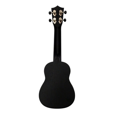 Ukelele Soprano Negro 12 Trastes La Sevillana Svuke-50s