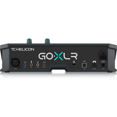Interfaz De Audio Usb Podcaster, Tc Helicon Go Xlr Negro
