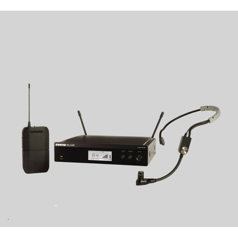 Sistema Inalámbrico Con Microfono Diadema Shure Blx14r/sm35 Negro