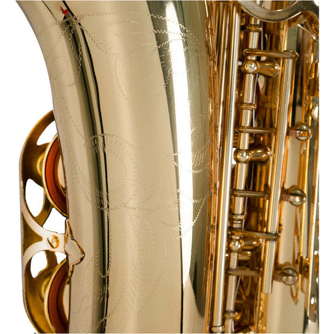 Saxofón Alto Eb Benjamin Adams Latón As100 Con Estuche Dorado