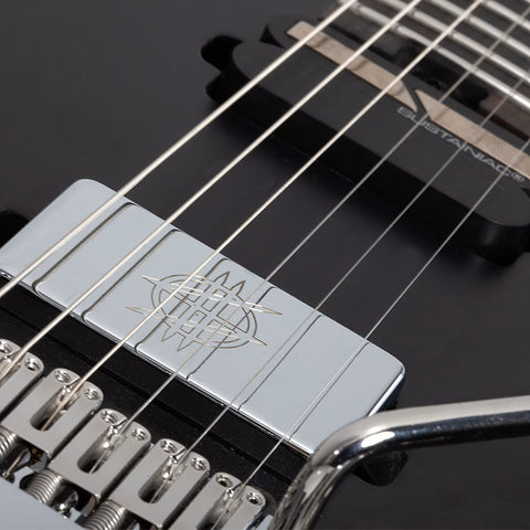 Guitarra Schecter Synyster Gates Custom- 6 Tr S Headless Negro Ébano Diestro