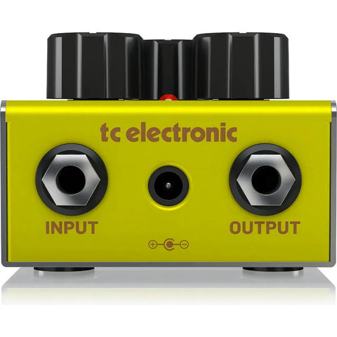 Pedal Chorus Tc Electronic Afterglow Analógico Guitarra Eléctrica Amarillo