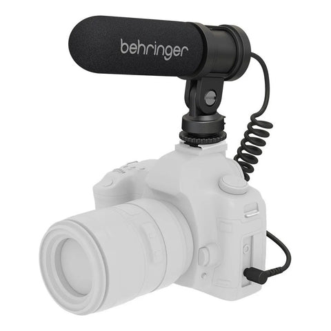 Micrófono Shotgun De Condensador Behringer Video Mic Ms Negro