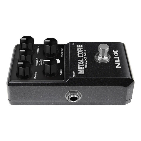 Pedal Preamplificador Nux Metal Core Deluxe Mkii Negro