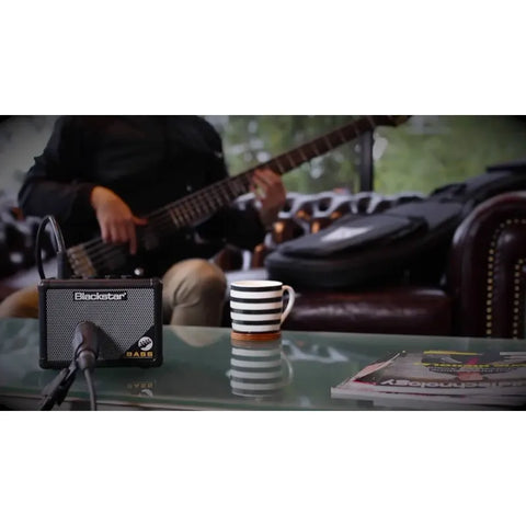 Combo Amplificador Mp3 Análogo P/ Bajo, Blackstar Fly-bass Negro