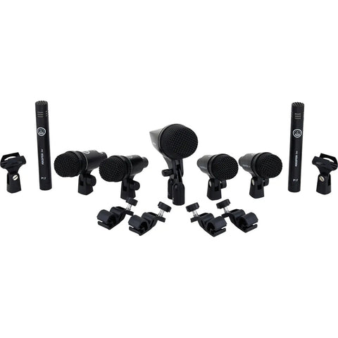 Microfonos Akg Drum Set Session I Paquete Para Bateria Meses Negro