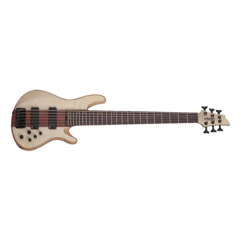 Bajo Eléctrico Schecter Charles Berthoud Cb-6 Natural Satin Diestro Beige 6 Laqueado
