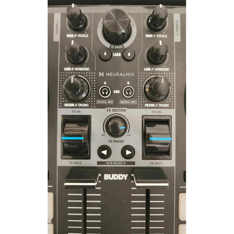 Controlador Compacto De 2 Decks Para Dj Reloop Buddy Negro