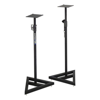 Par De Stands Bases Para Monitor De Estudio Samson Ms200 Color Negro