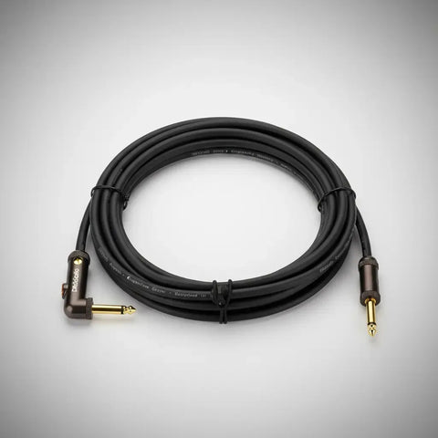 Cable Guitarra Bajo Angulado 3 Metros D'addario Pw-aglra-10