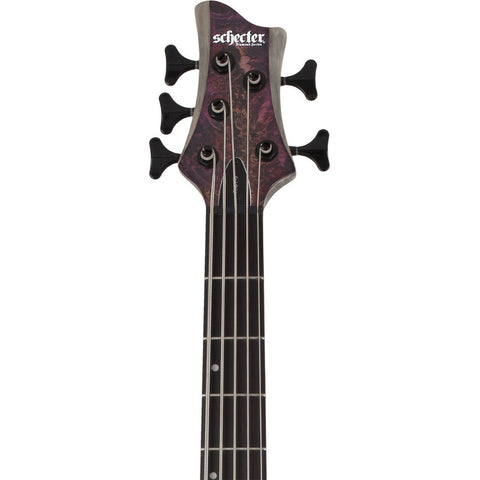 Bajo Electrico Activo 5 Cuerdas Schecter Riot-5 Aub Diestro Aurora Burst
